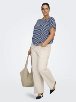 CARJUICY Vita alta Wide Leg Fit Jeans