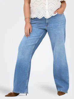CARJULLES Vita bassa Wide Leg Fit Jeans