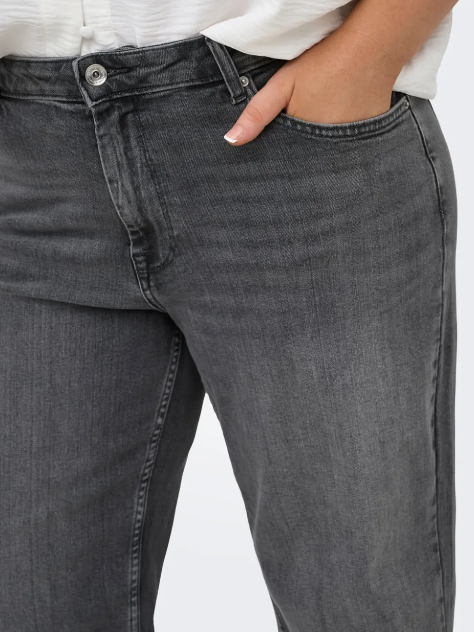 CARJULLES Vita media Wide Leg Fit Jeans