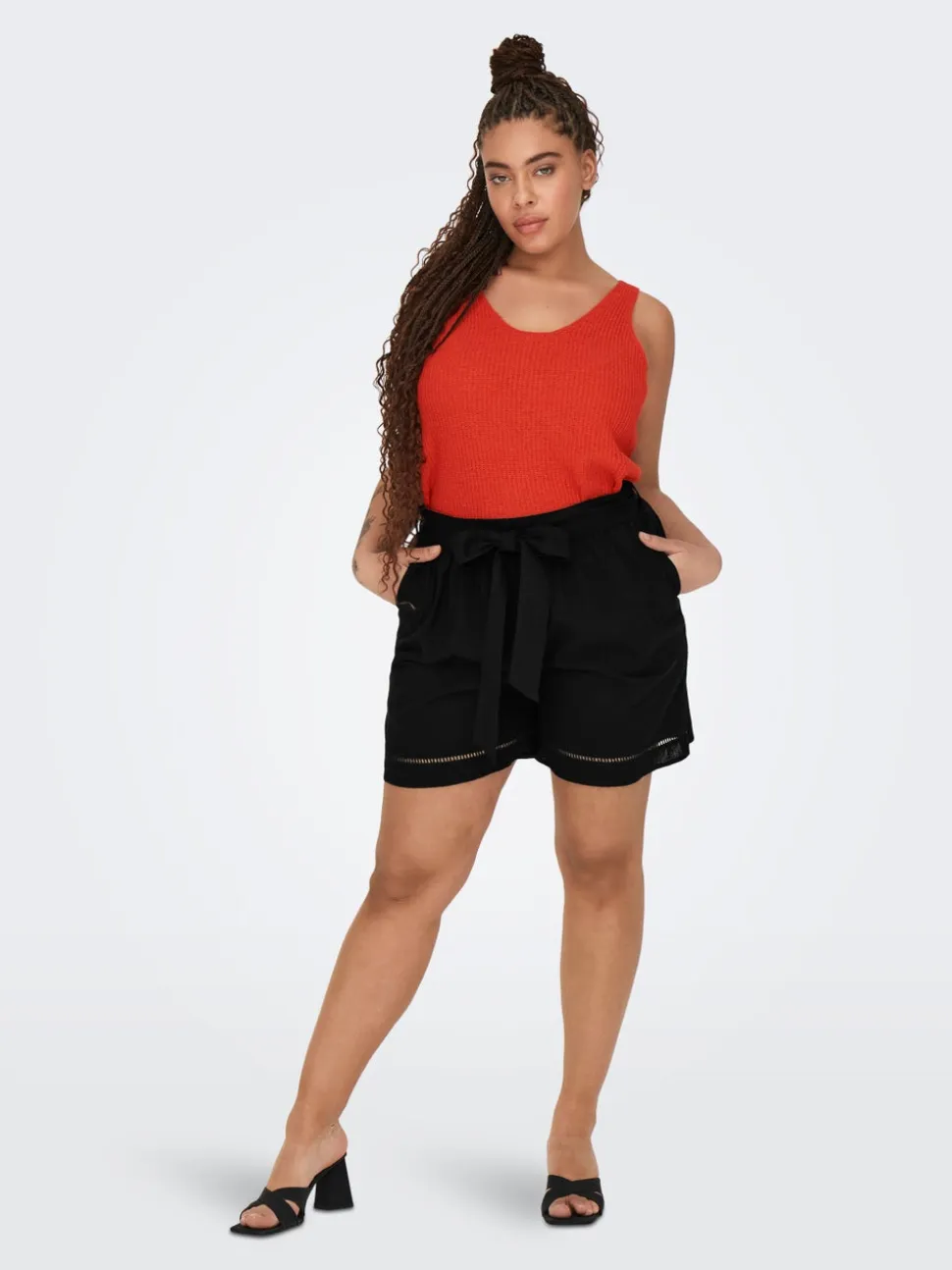CARJUPITER Vita media Loose Fit Bermuda