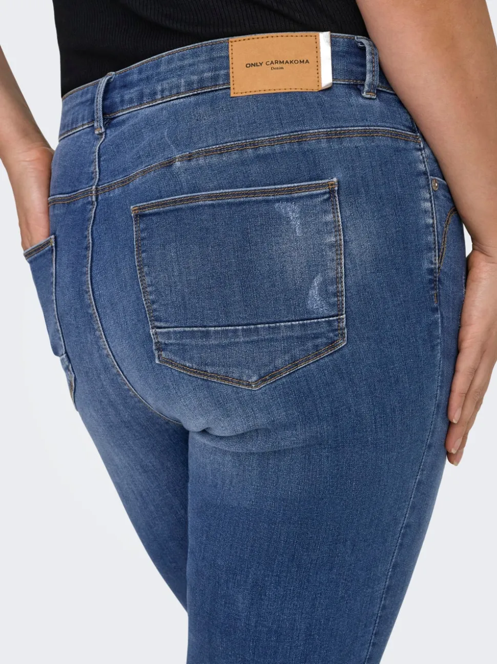 CARKARLA Vita regolare Skinny Fit Lunghezza alla caviglia Jeans