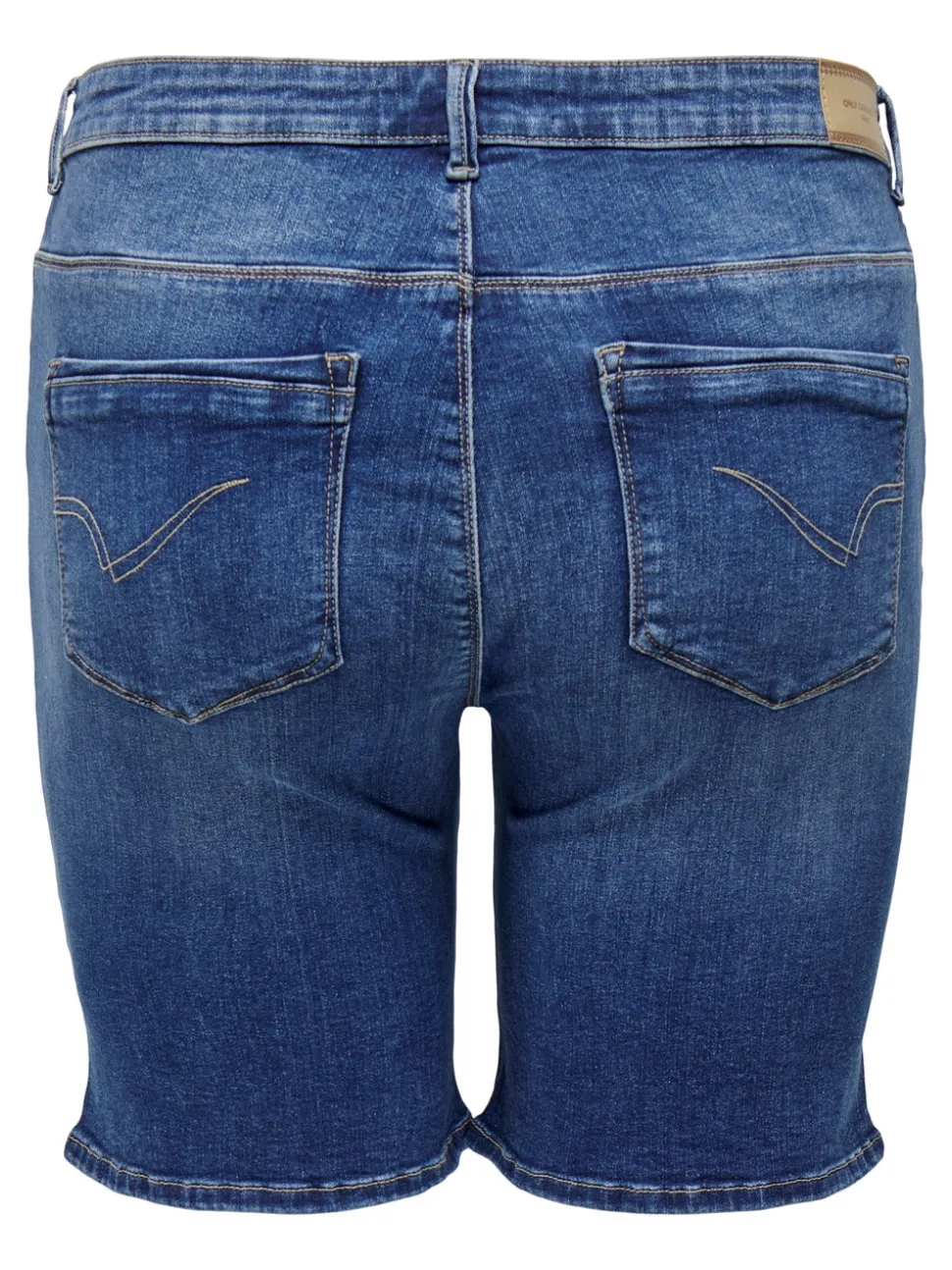 CARLAOLA Vita alta Skinny Fit Bermuda in jeans