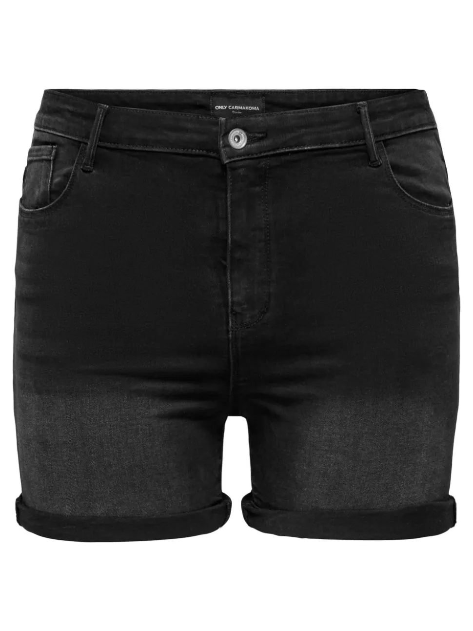 CARLAOLA Vita alta Skinny Fit Bermuda in jeans