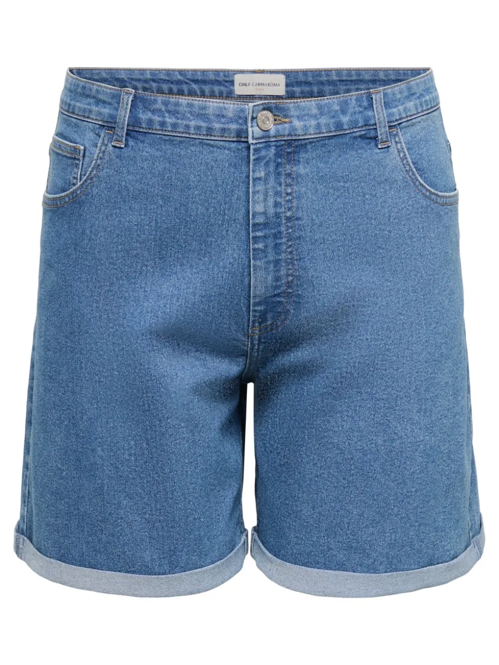 CARLAURA High waist denim shorts