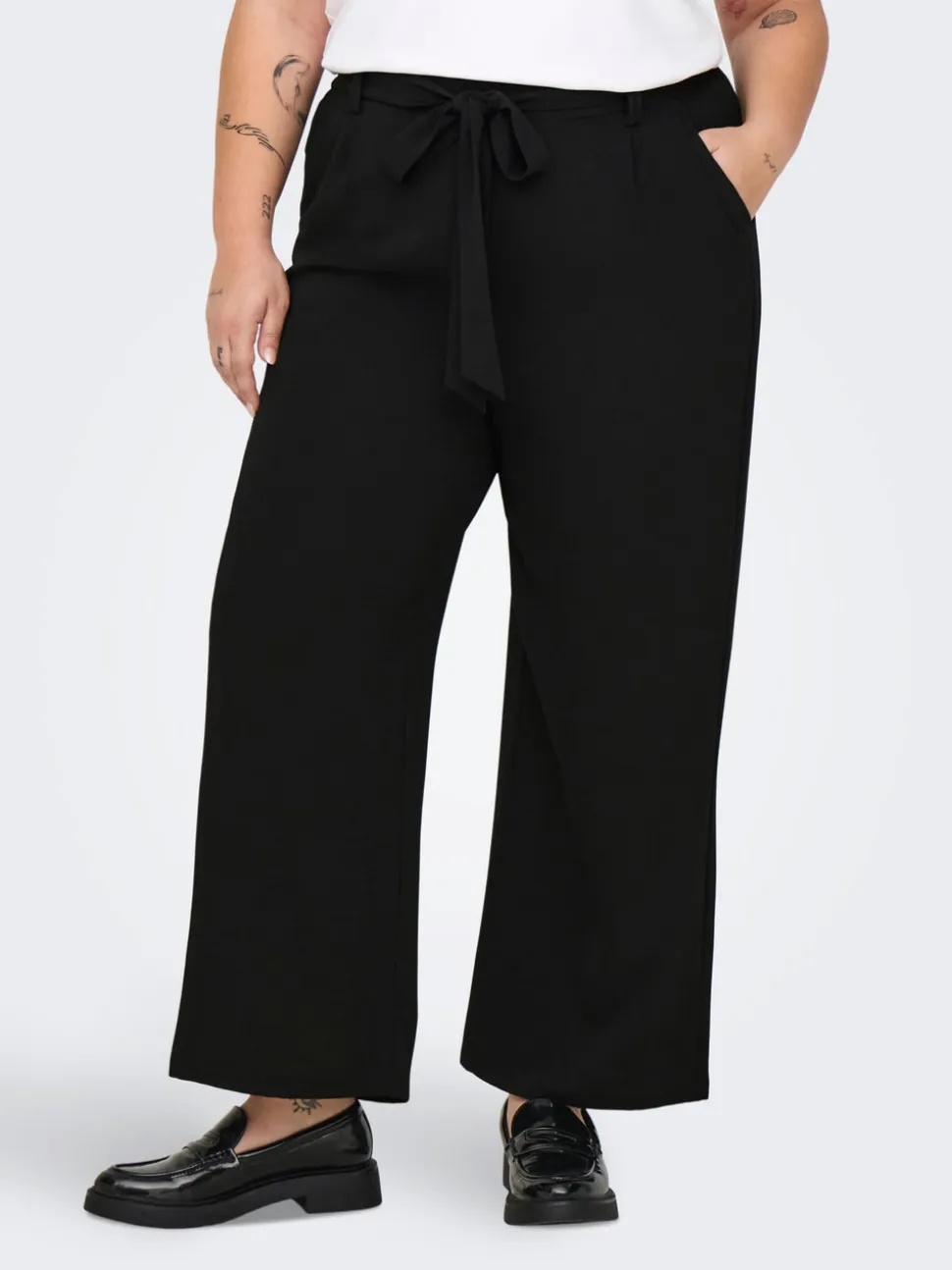 CARLUX Regular Fit caviglia Pantaloni palazzo