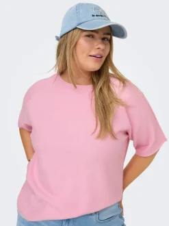CARMARGARETA Top in maglia a maniche corte