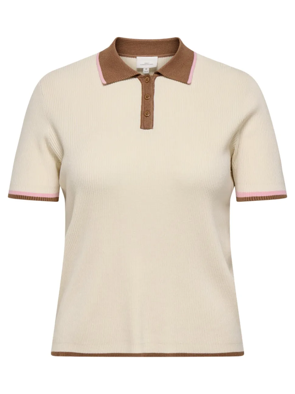 CARMEDDI Capo in maglia con colletto polo