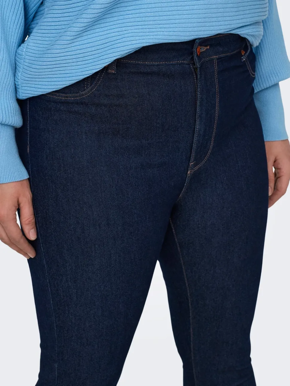 CARMILA-IRIS Vita alta Skinny Fit Lunghezza alla caviglia Jeans