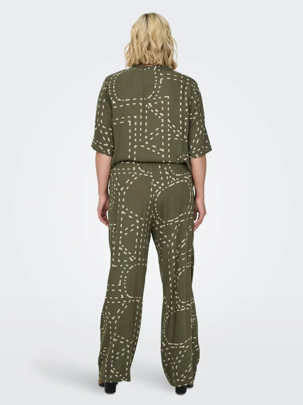 CARPHOEBE Regular Fit Pantaloni a gamba larga