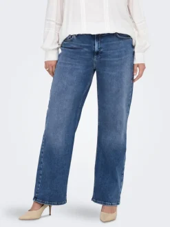 CARRADISON Vita alta Wide Leg Fit Jeans