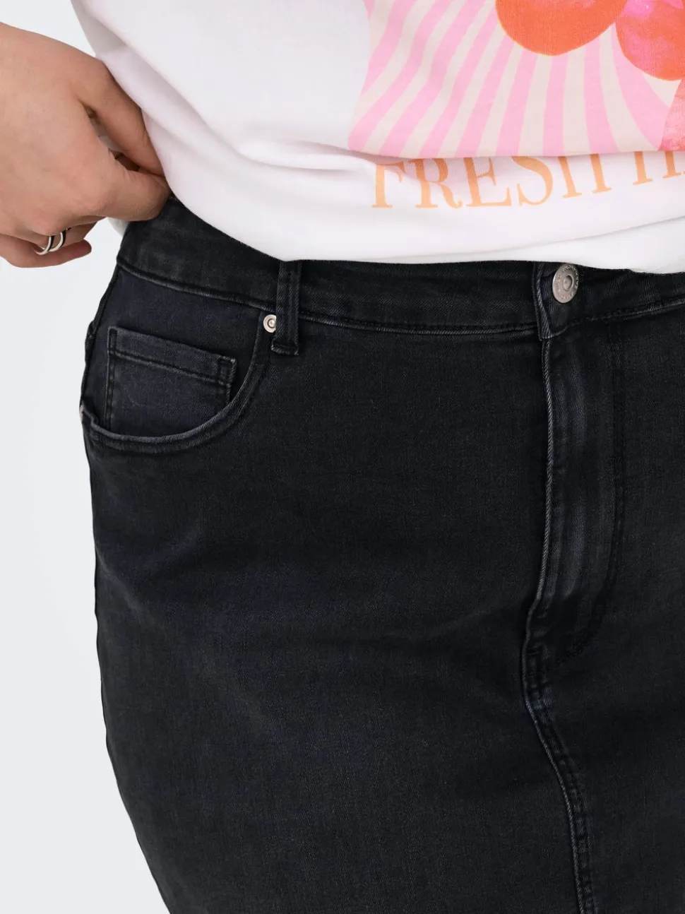 CARROSE Denim Gonna in jeans Gonna midi