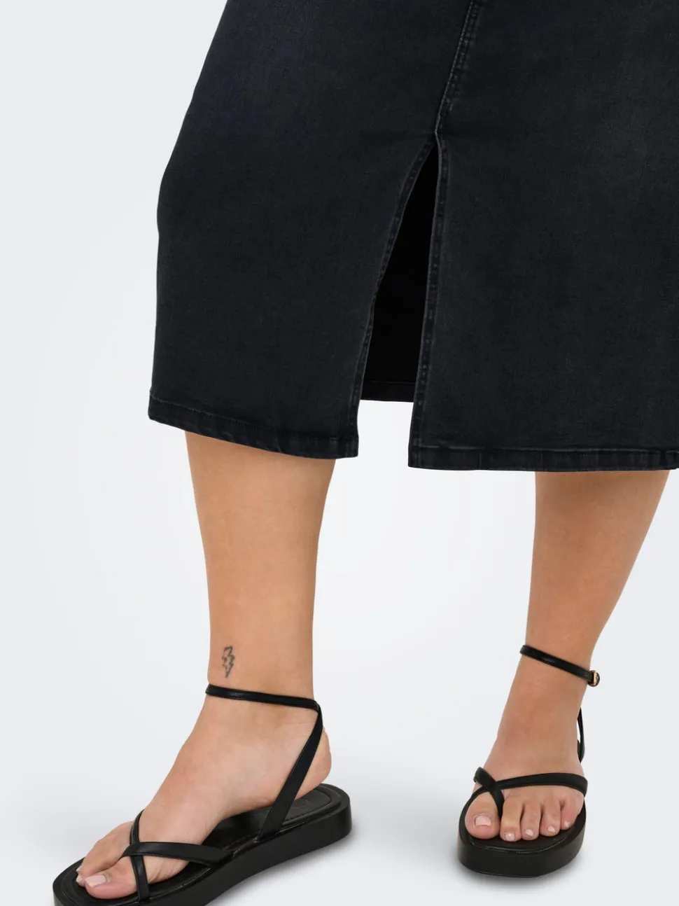 CARROSE Denim Gonna in jeans Gonna midi