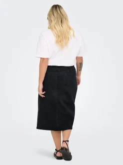 CARROSE Denim Gonna in jeans Gonna midi