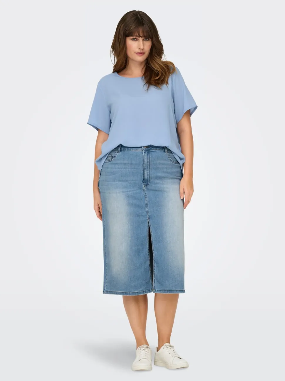 CARROSE Denim Gonna in jeans Gonna midi