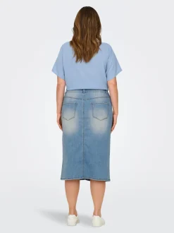 CARROSE Denim Gonna in jeans Gonna midi