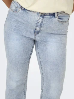 CARROSE Vita alta Retro Flared Fit Jeans