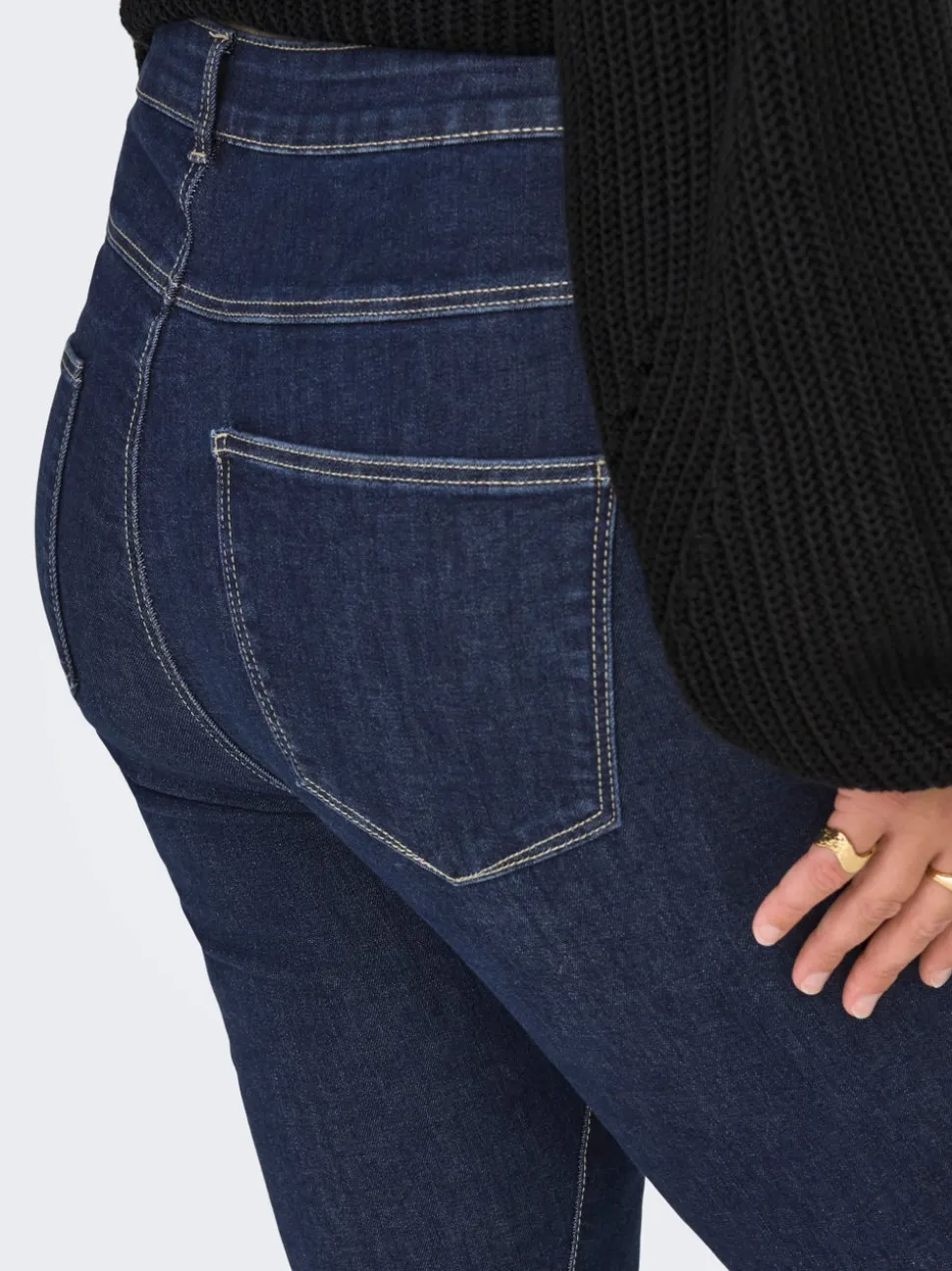 CARROSE Vita alta Skinny Fit Jeans