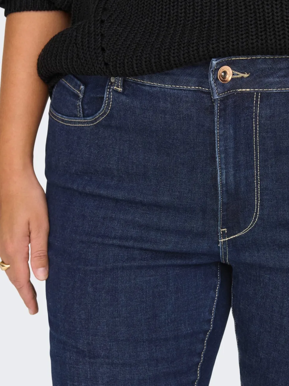 CARROSE Vita alta Skinny Fit Jeans