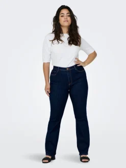 CARSALLY Vita alta Flared Fit Jeans