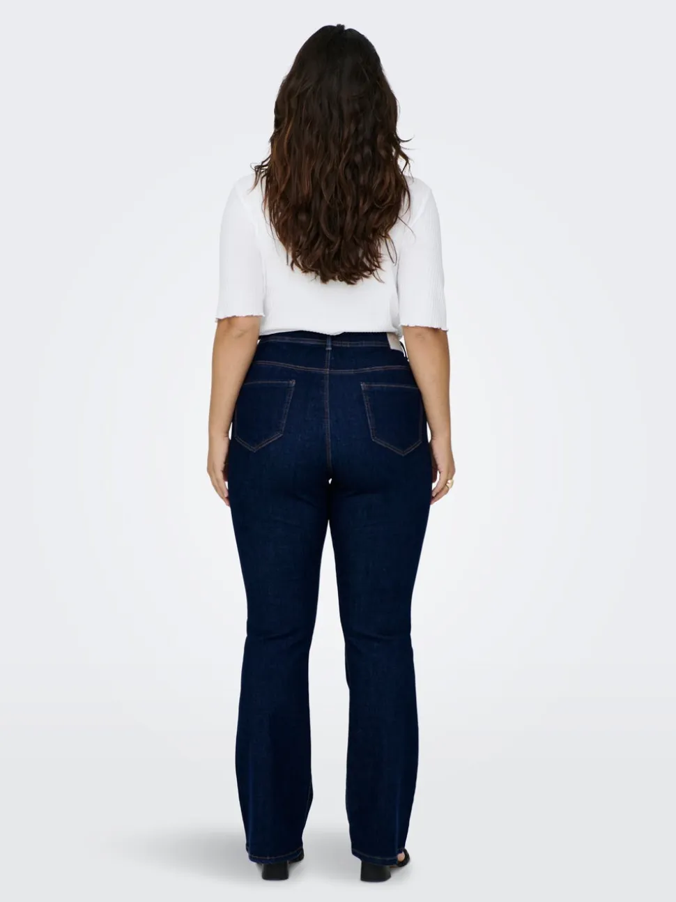CARSALLY Vita alta Flared Fit Jeans