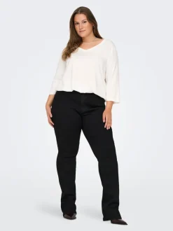 CARSALLY Vita alta Flared Fit Jeans