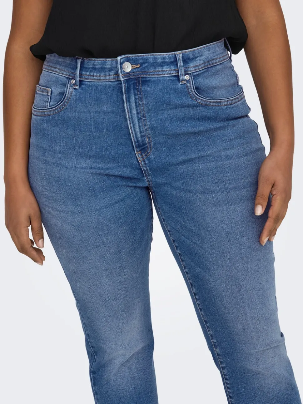 CARSALLY Vita media Flared Fit Jeans