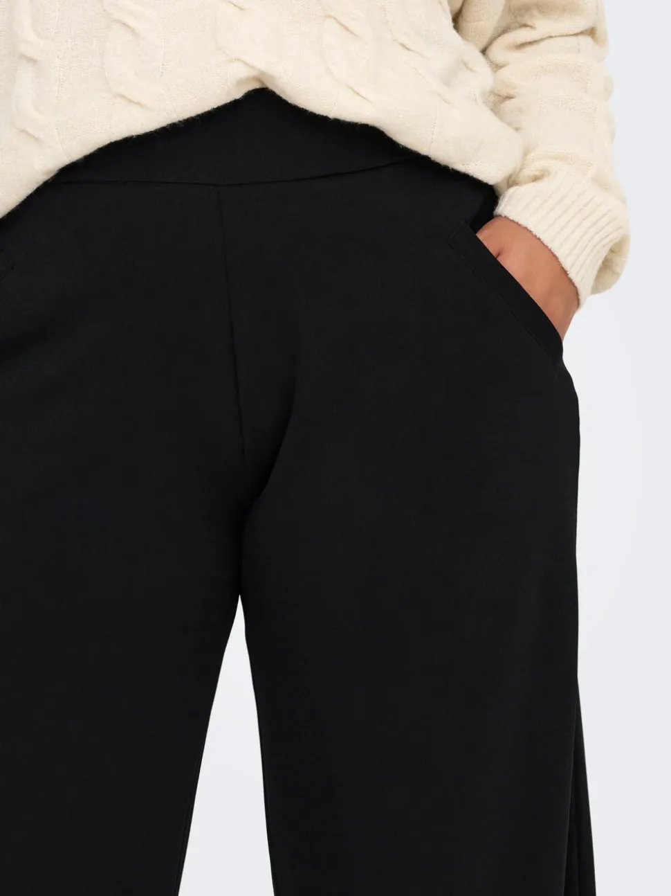 CARSANIA Regular Fit Pantaloni a gamba larga