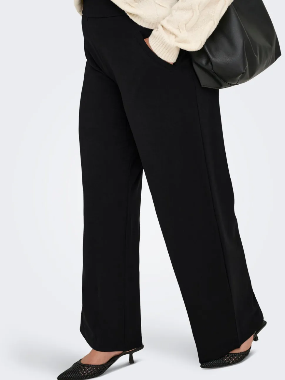 CARSANIA Regular Fit Pantaloni a gamba larga
