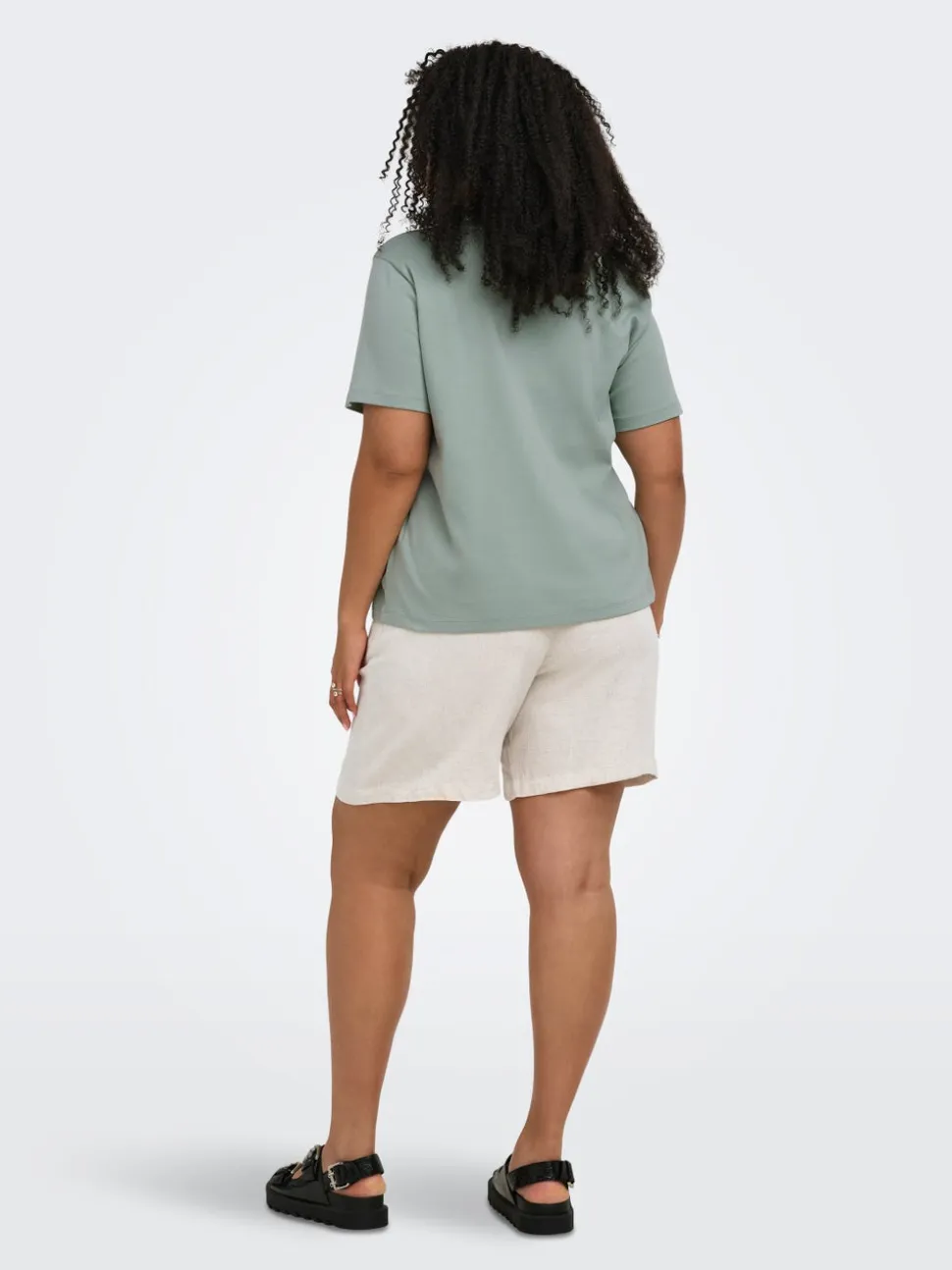 CARSIESTA Loose Fit Lino Bermuda