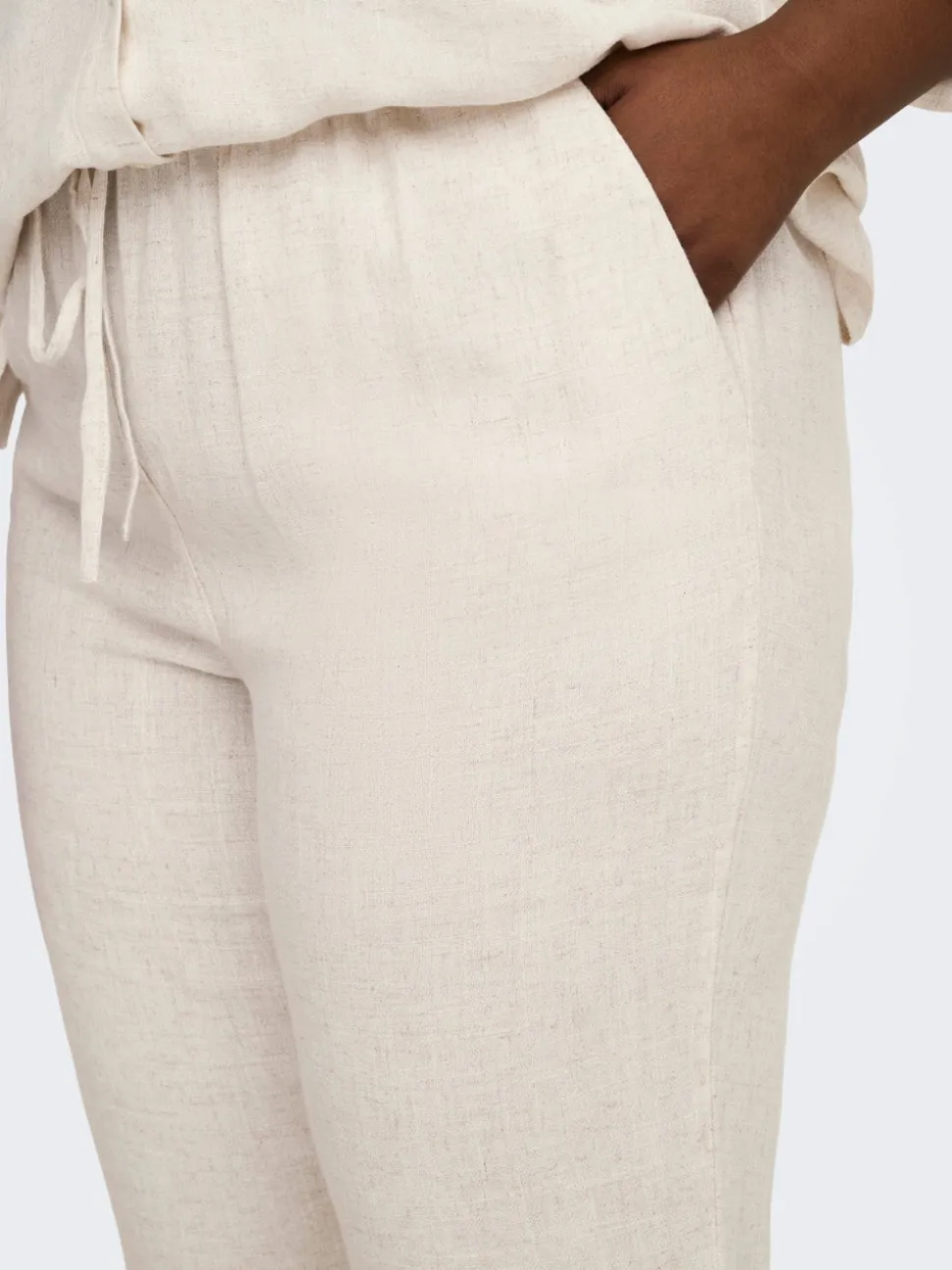 CARSIESTA Straight Fit Lino Pantaloni