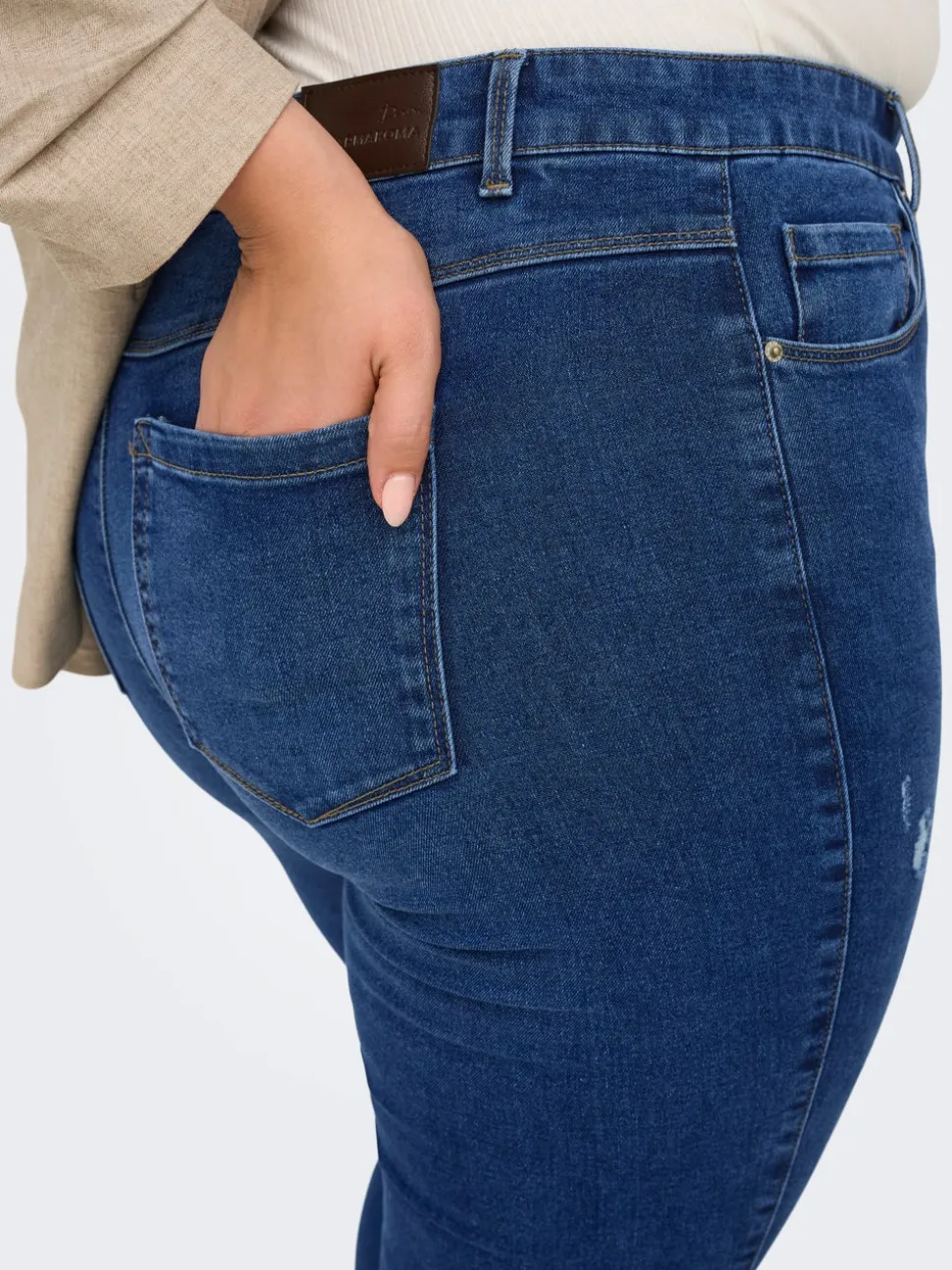 CARSNOW Vita alta Skinny Fit Jeans