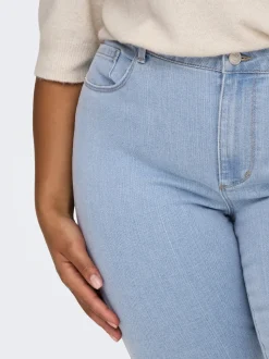 CARSNOW Vita alta Straight Fit Jeans