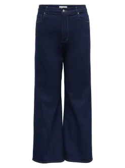 CARSNOW Vita alta Wide Leg Fit Jeans