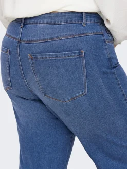 CARSNOW Vita alta Wide Leg Fit Jeans