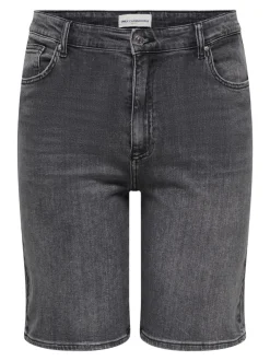 CARSONNY Vita alta Regular Fit Bermuda in jeans