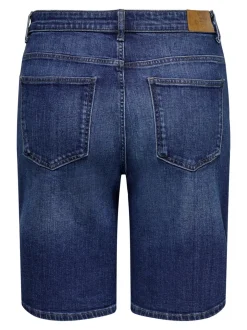 CARSONNY Vita alta Regular Fit Bermuda in jeans