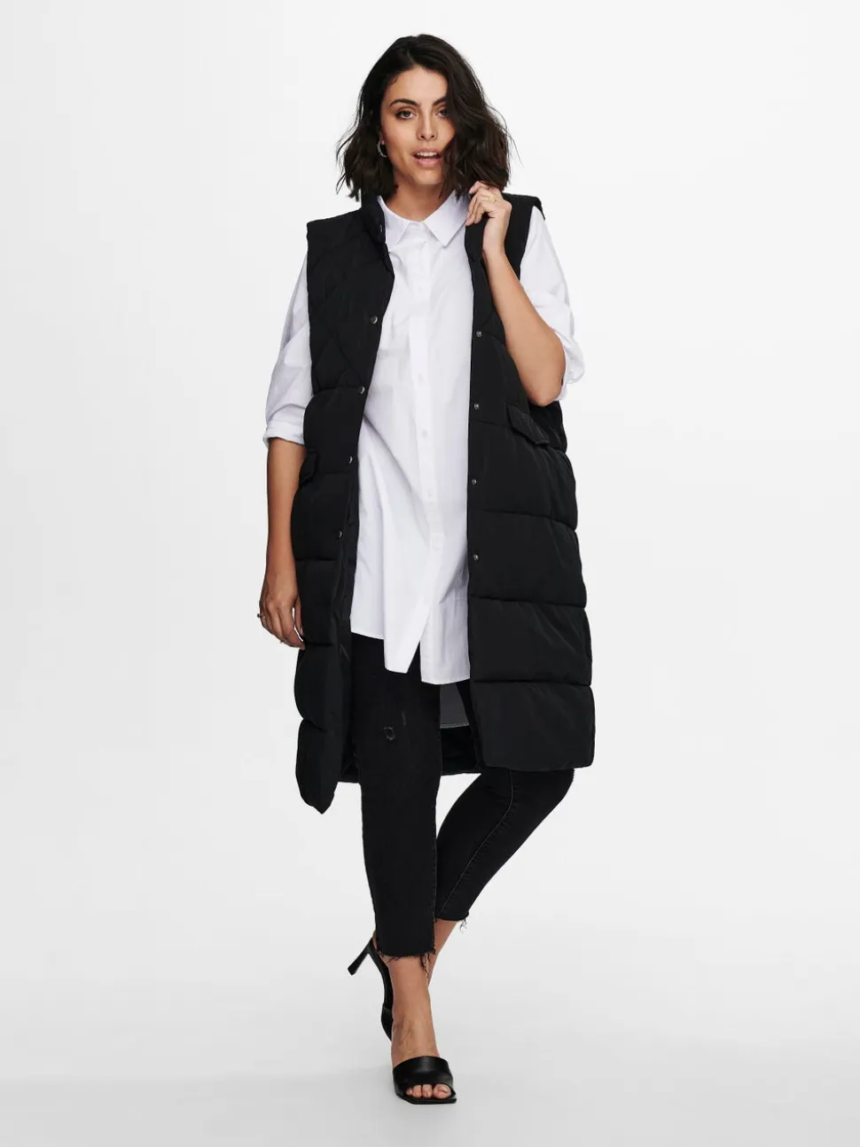 CARSTACY Gilet trapuntato