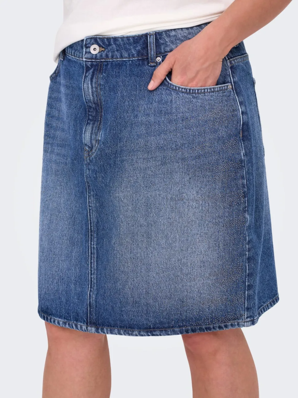 CARSTELLA Gonna in jeans