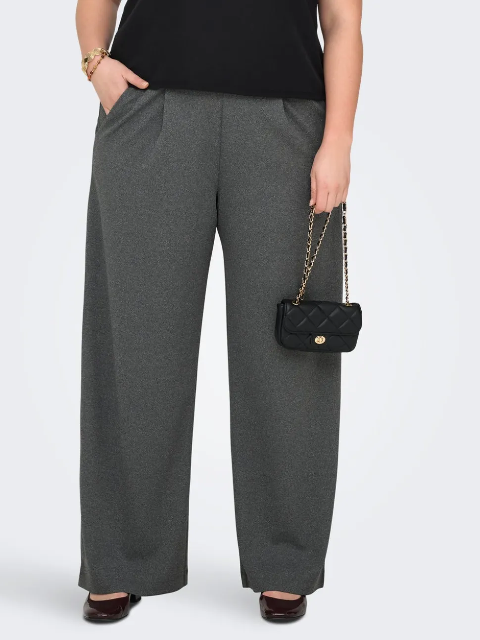 CARSTILLA Regular Fit Pantaloni a gamba larga
