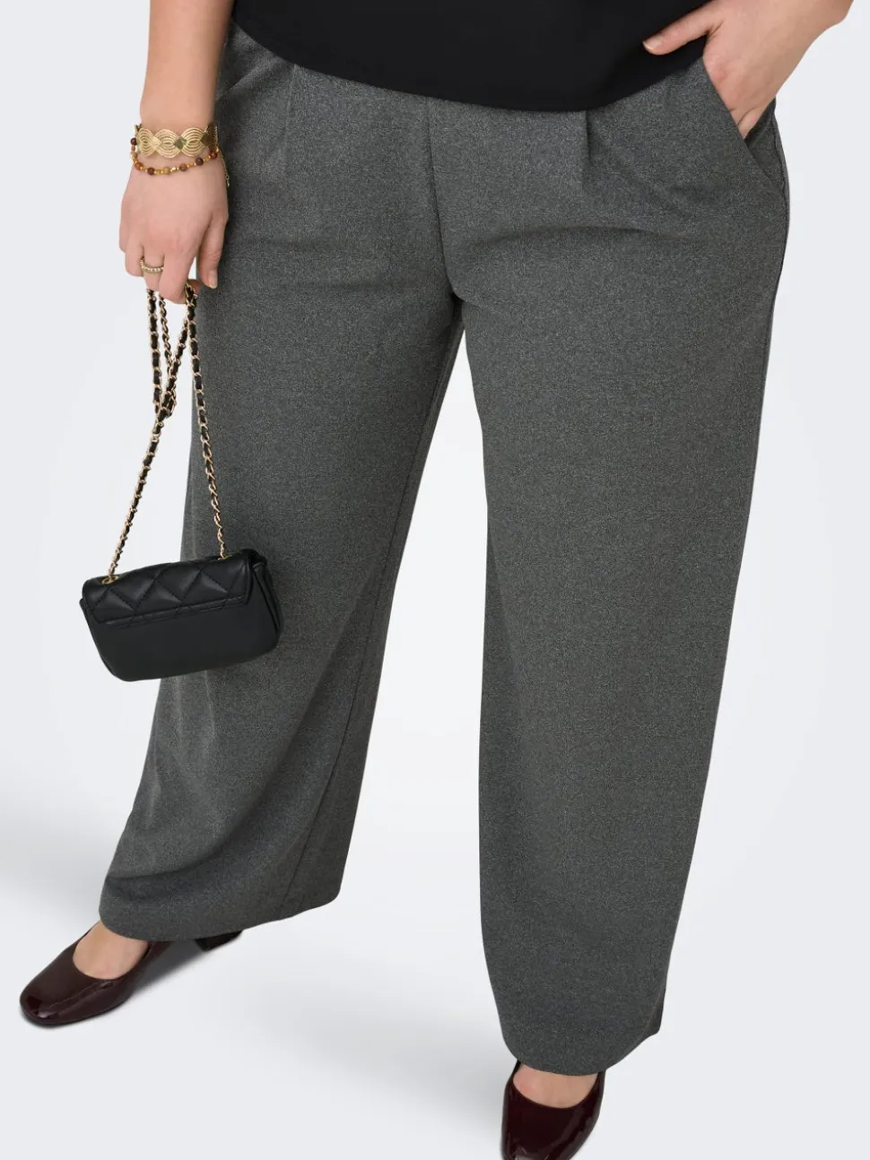 CARSTILLA Regular Fit Pantaloni a gamba larga