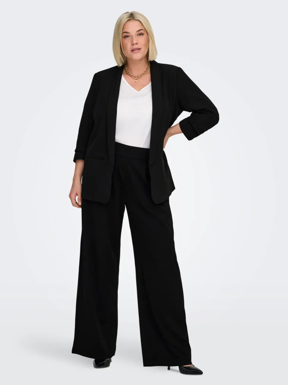 CARSTILLA Regular Fit Pantaloni a gamba larga