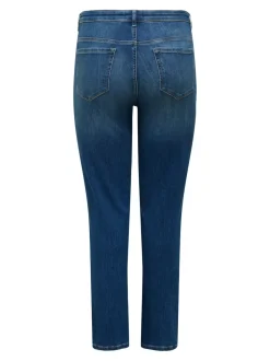 CARSUI Vita media Slim Fit Lunghezza alla caviglia Jeans