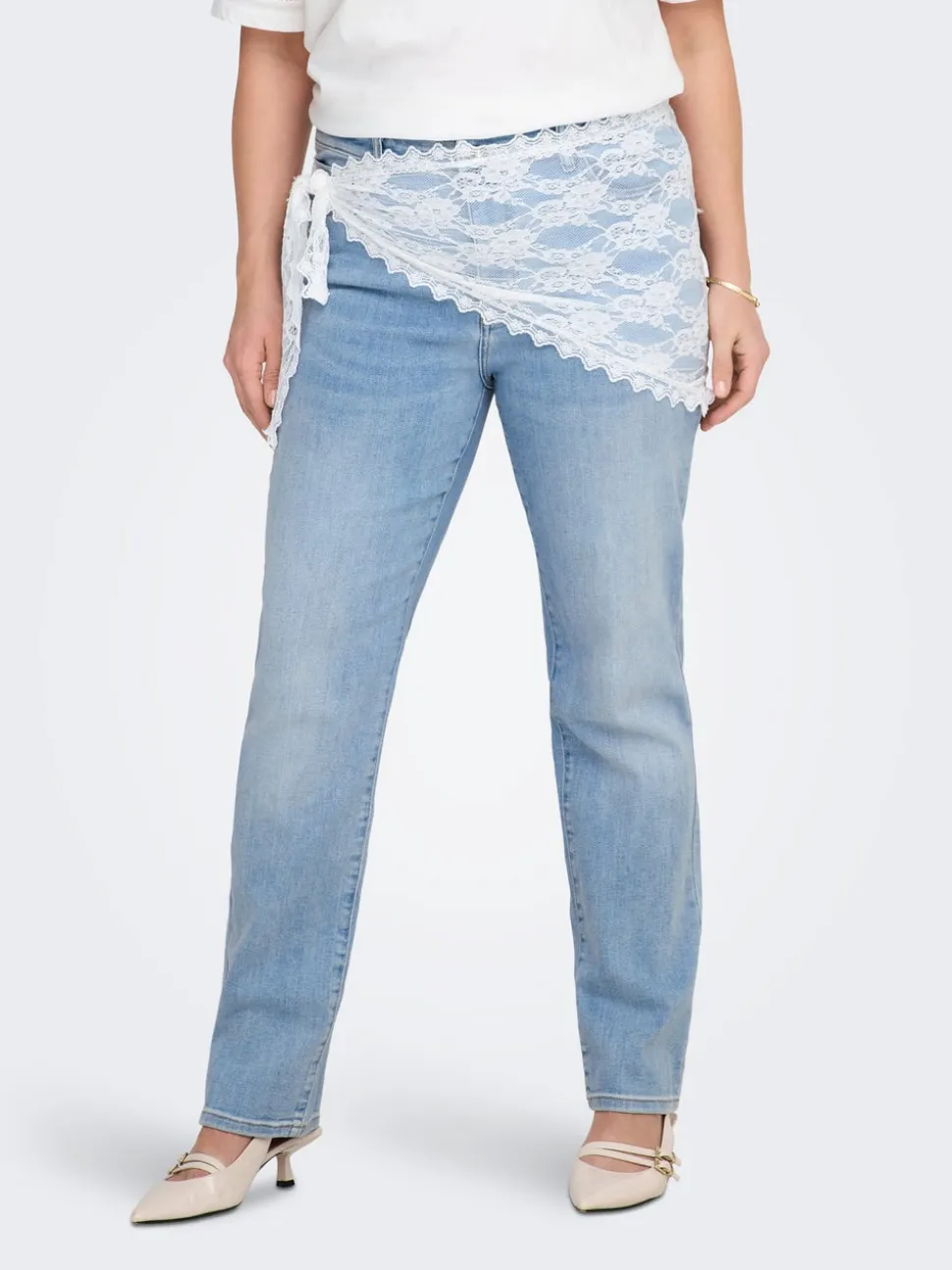 CARSUI Vita media Slim Fit Jeans