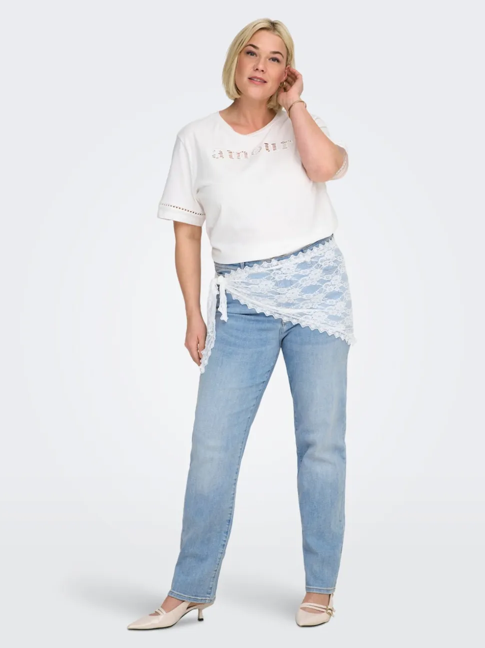 CARSUI Vita media Slim Fit Jeans
