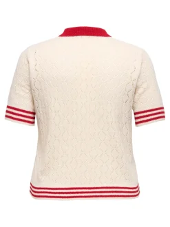 CARSUNNY Capo in maglia con colletto polo