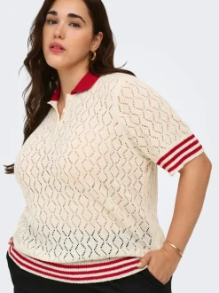 CARSUNNY Capo in maglia con colletto polo