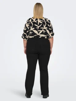 CARTHUNDER Vita media Flared Fit Jeans