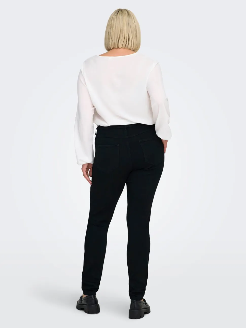 CARTHUNDER Vita media Skinny Fit Jeans