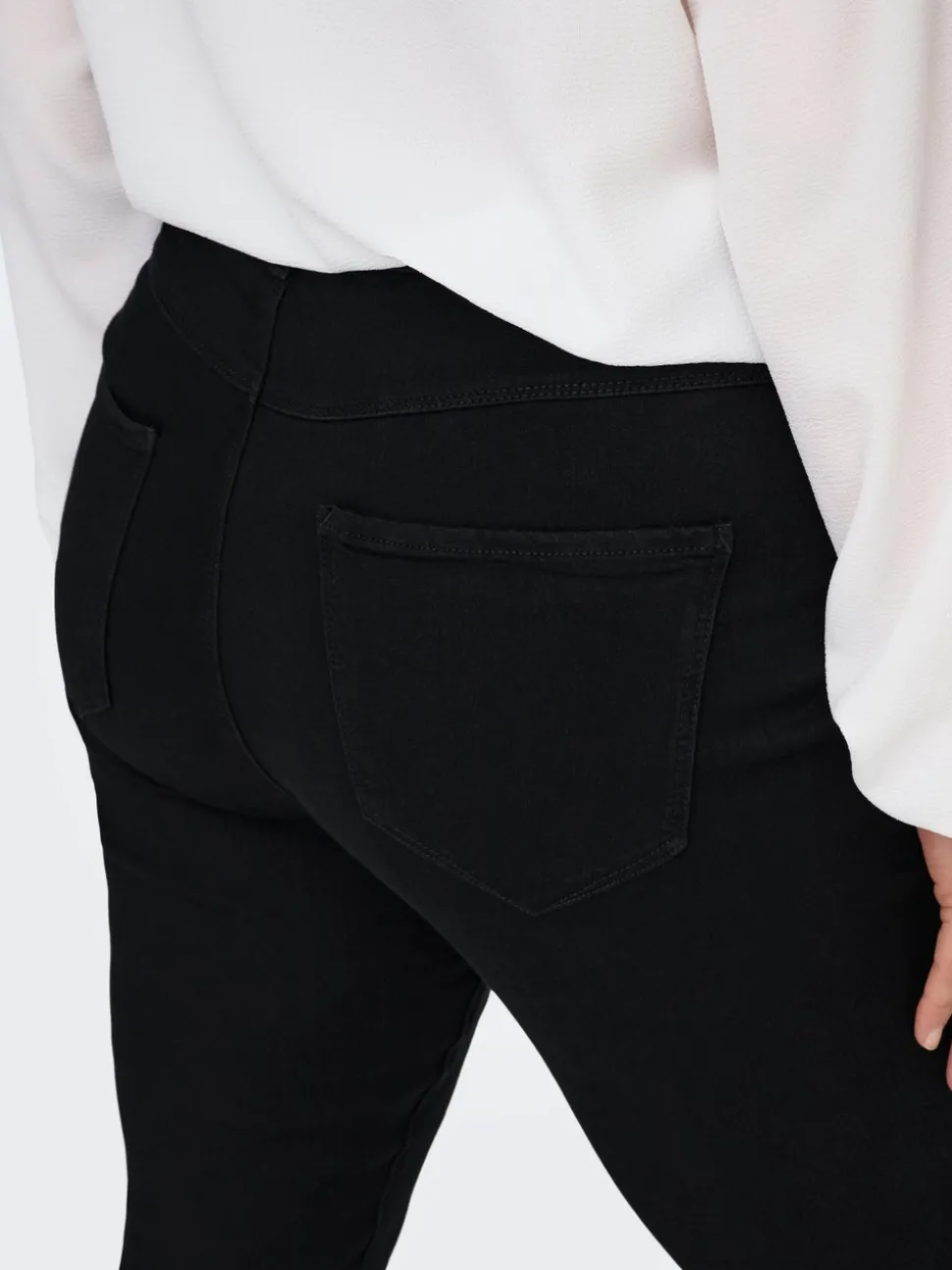 CARTHUNDER Vita media Skinny Fit Jeans