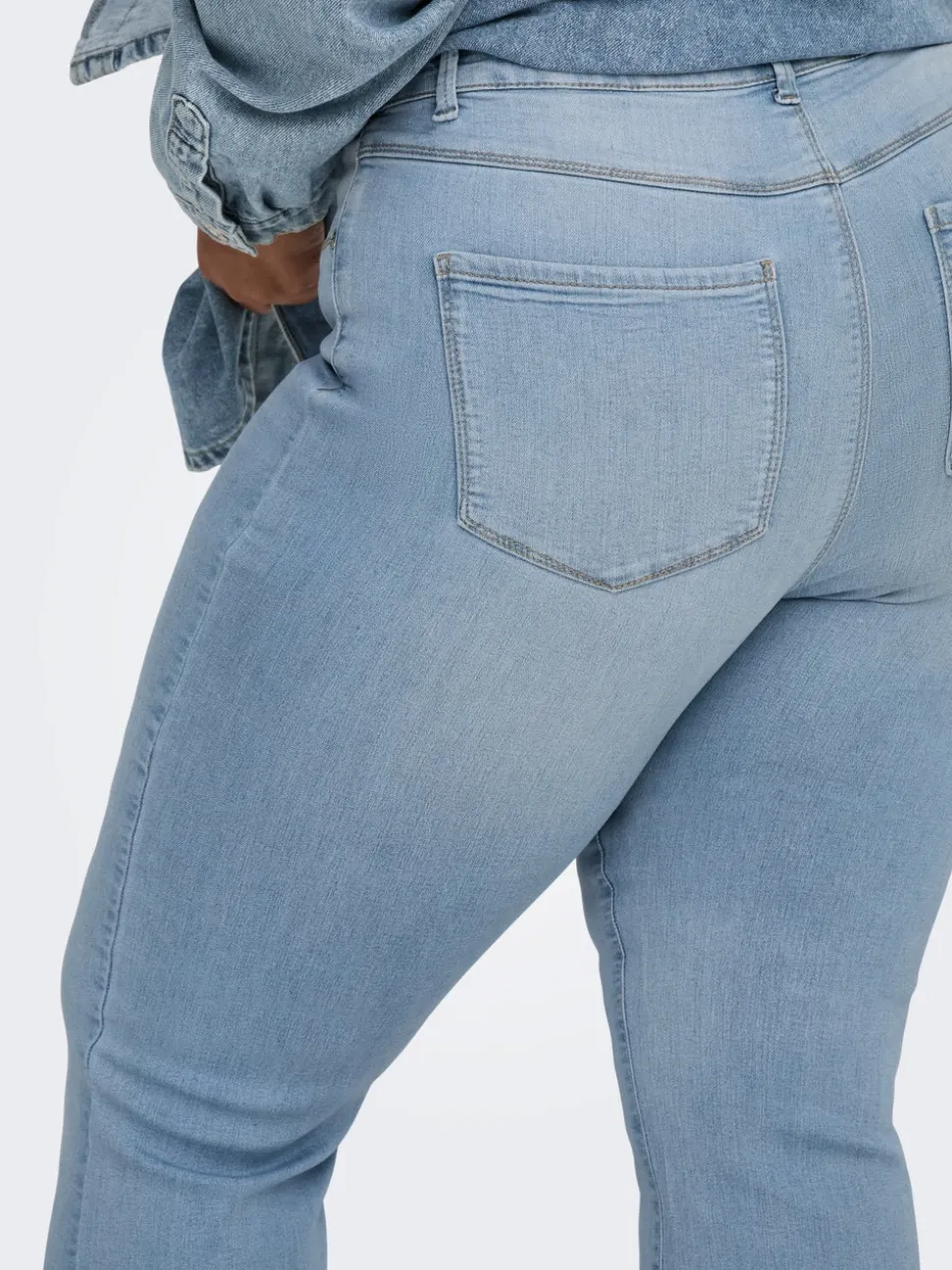 CARTHUNDER Vita media Skinny Fit Jeans